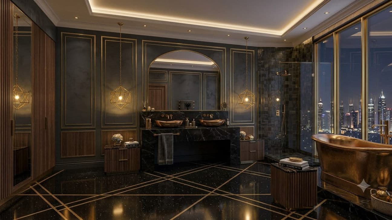 Luxury Dark & Gold — Vizualizime 3