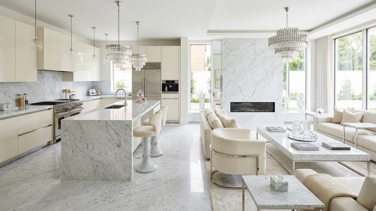 Luxury Light & Marble
